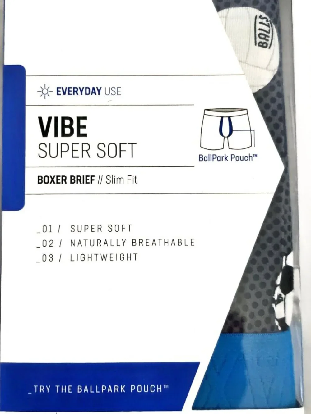 Saxx Underwear Men's Vibe Everyday Modern Fit Super Soft Viscose Boxer
